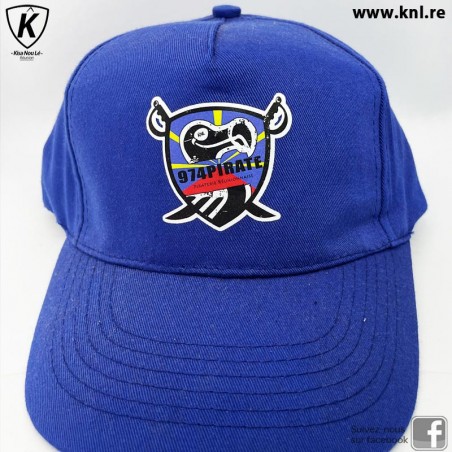 Casquette enfant 974 Pirate Bleu roi