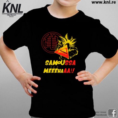 Tee Shirt Samoussa enfant noir
